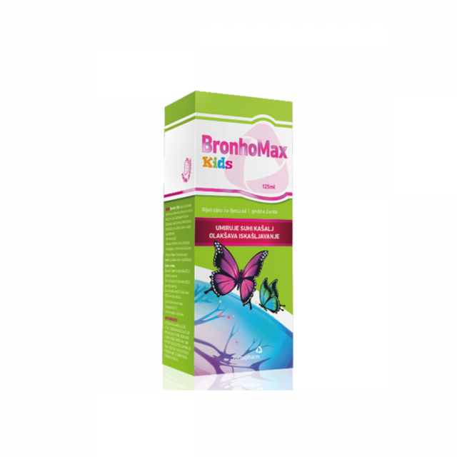 HAMAPHARM BRONHOMAX KIDS SIRUP 125ml